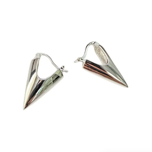 Triangular Prism Earrings